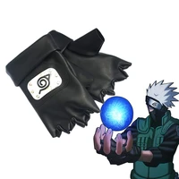 anime kakashi gloves cosplay cotton knitting wrist accessories cosplay party fingerless