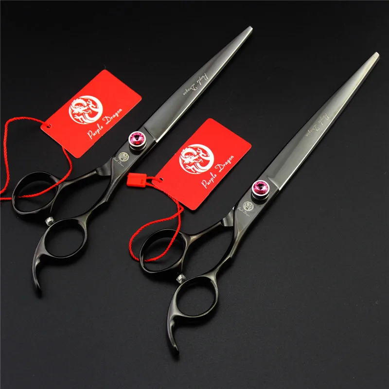 Фиолетовый дракон 8 дюймов инструмент для ухода за собакой и кошкой черные