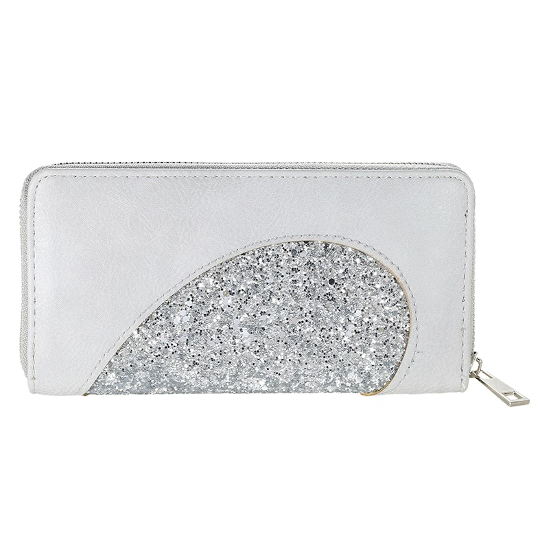 Популярный женский кошелек из искусственной кожи длинный брендовый Кошелек для