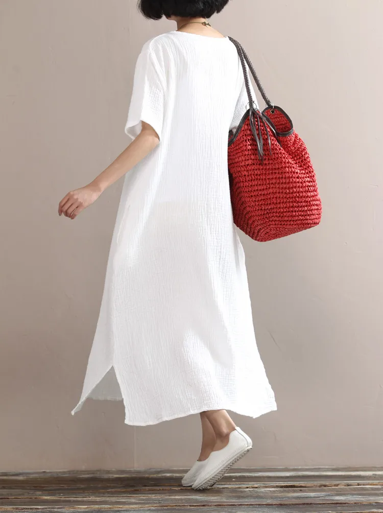 Женское трикотажное платье из хлопка повседневное ТРАПЕЦИЕВИДНОЕ ПЛАТЬЕ С