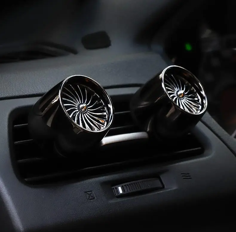 Форма двигателя воздуха на выходе Духи креативный автомобильный сплав