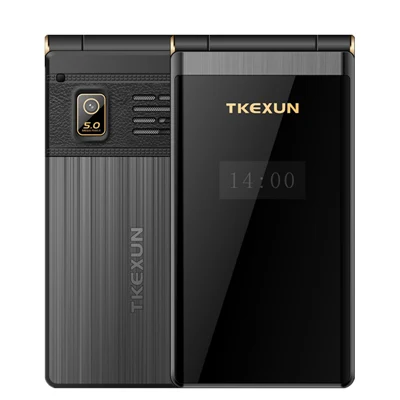 Дешевый 3g WCDMA Флип Мобильный телефон TKEXUN M2 плюс 3,0 Дюймовый сенсорный Экран старший телефон Роскошные быстрого набора SOS мобильный телефон PK G10