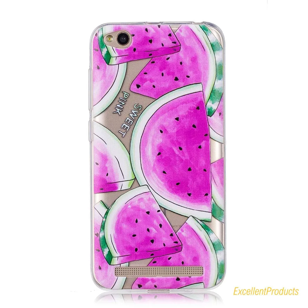 Для Coque Xiaomi Redmi 5A мягкий чехол из ТПУ Kawaii с принтом силиконовый для телефона caso