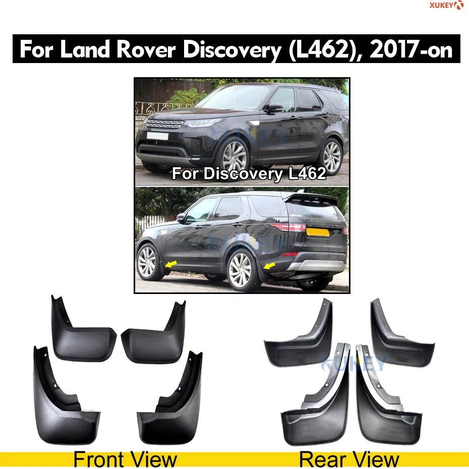 Discovery 5 L462 Брызговики Xukey для Land Range Rover Evoque freelander 2 LR2 Discovery 3 4 5 LR3 LR4 спортивные Брызговики - Цвет: Discovery 5 L462