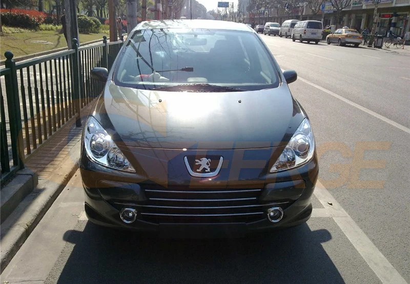 Для peugeot 307 2006 2007 2008 2009 2010 2011 2012 отличное ангельские глазки Ультра яркое освещение CCFL ангельские глазки Halo Кольцо Комплект