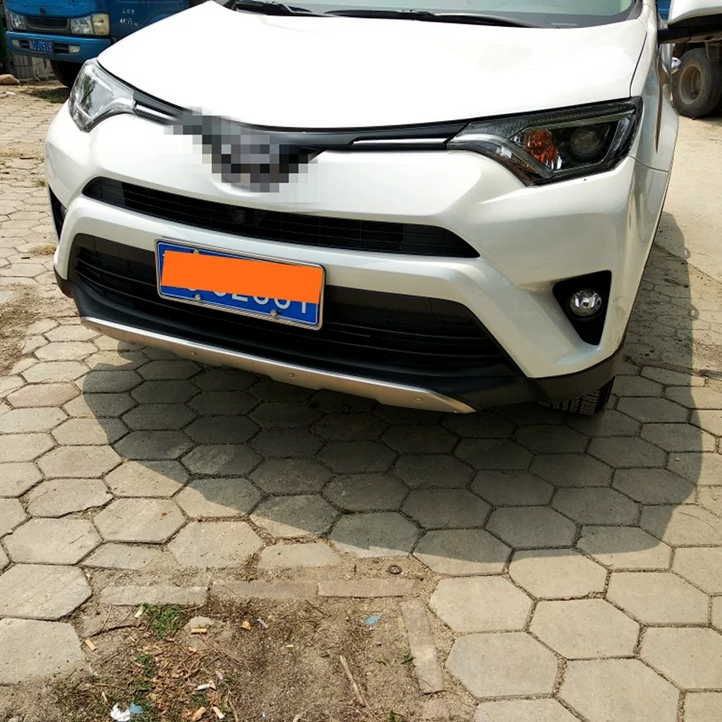 Передний бампер спойлер для Toyota RAV4 переднего бампера украшения губ Диффузор защитные бамперы тюнинг-пакет для RAV4