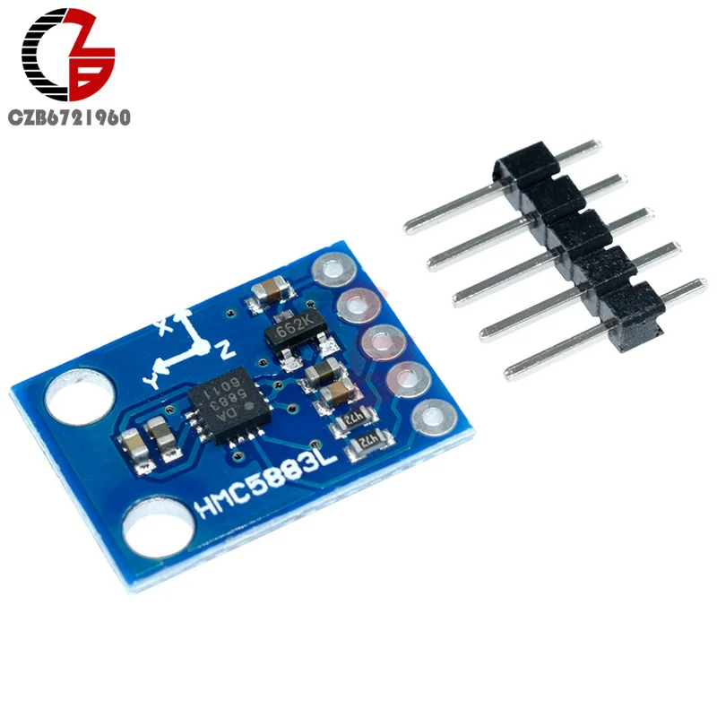 3 осевой магнитометр HMC5883 В 5 трехосевой компас сенсорный модуль для Arduino|module for