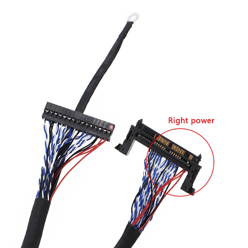 FI-RE51P LVDS кабель 2 ch 8-bit 51 pins 51pin dual 8 LVDS кабель ЖК-панель матричный экран 2 модели