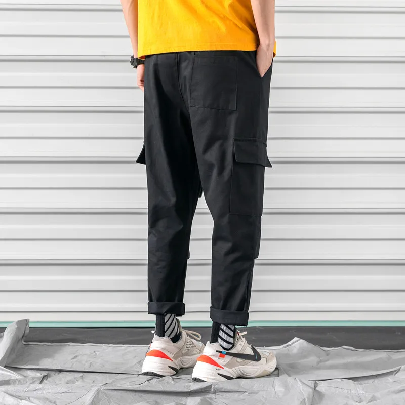 Брюки карго гарем розовый брюки для девочек мужчин s повседневное мешковатые