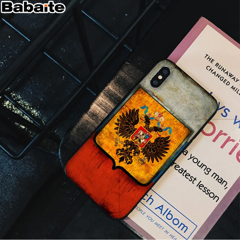 Babaite Armenia Albania флаг России герб DIY чехол для телефона для Apple iPhone 8 7 6 6S Plus X XS MAX 5 5S SE XR чехол