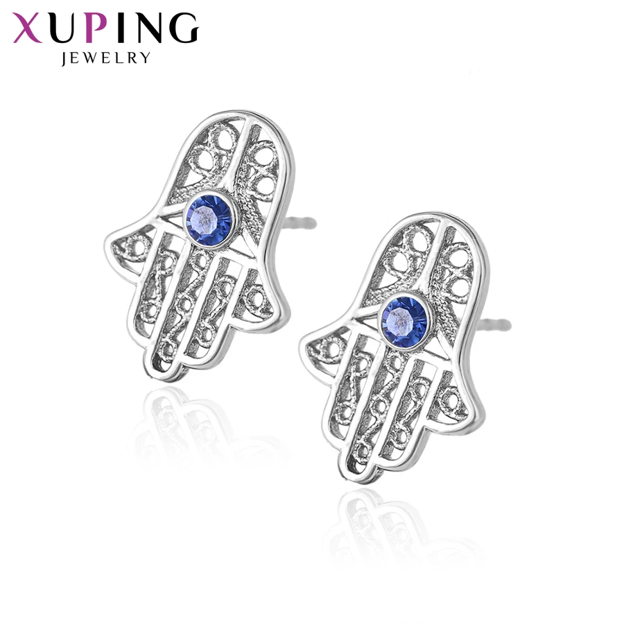 Xuping модные роскошные серьги в форме снеговика экологически чистые медные