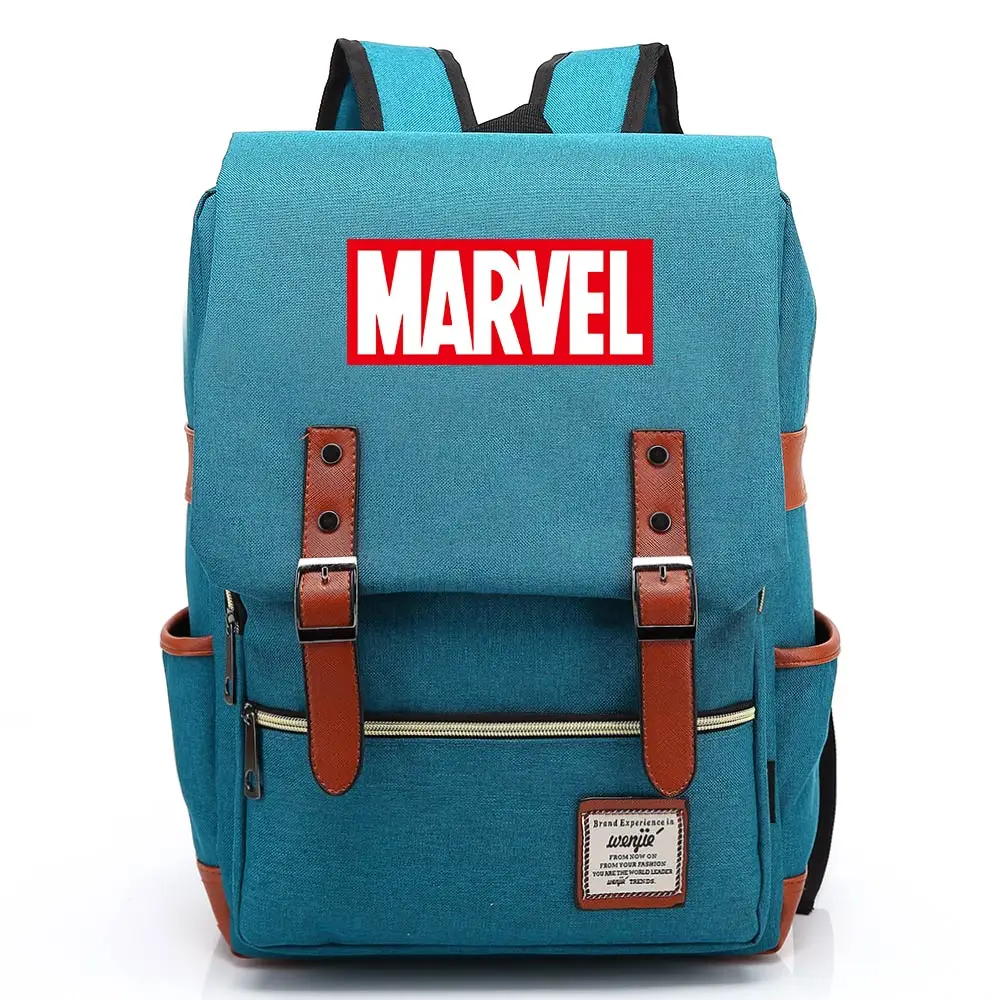 Хит, многоцветная школьная сумка с надписью Marvel, Мстители, эндшпиль для мальчиков и девочек, школьная сумка, Подростковый холщовый женский рюкзак, мужской рюкзак