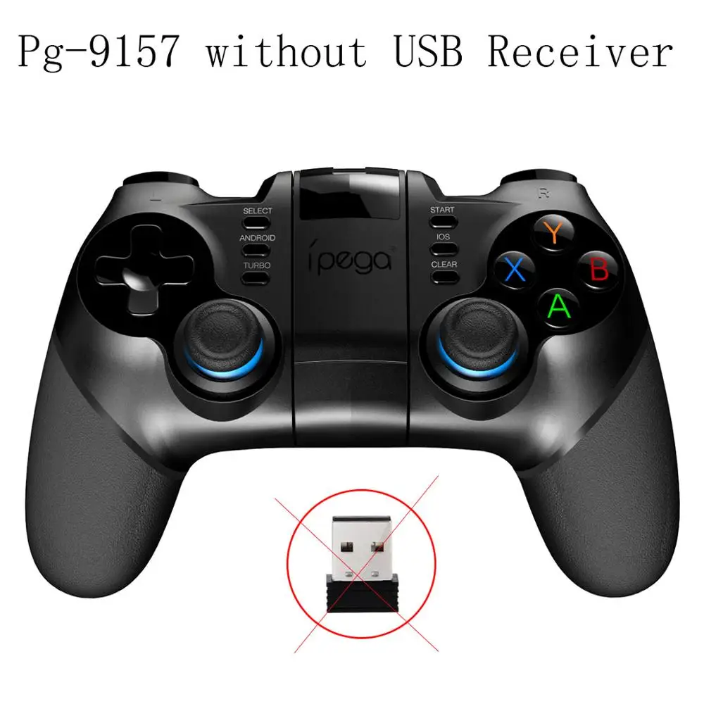 Pg-9157 IPega 9156 9157 Bluetooth геймпад поддержка iPhone контроллер гибкий джойстик с держателем телефона для Android iOS PC tv Box - Цвет: Pg-9157