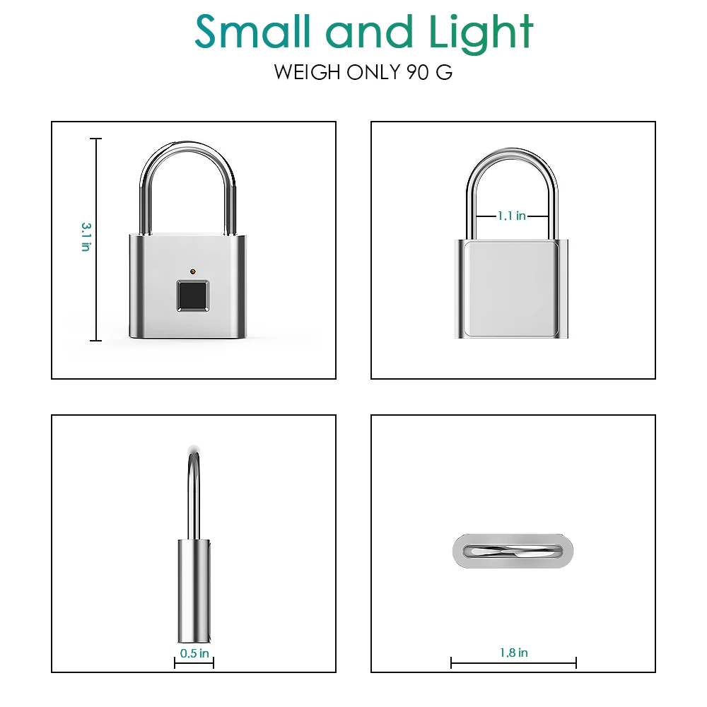 Умный Замок для багажа с USB зарядкой и защитой от кражи|Электрический замок| |