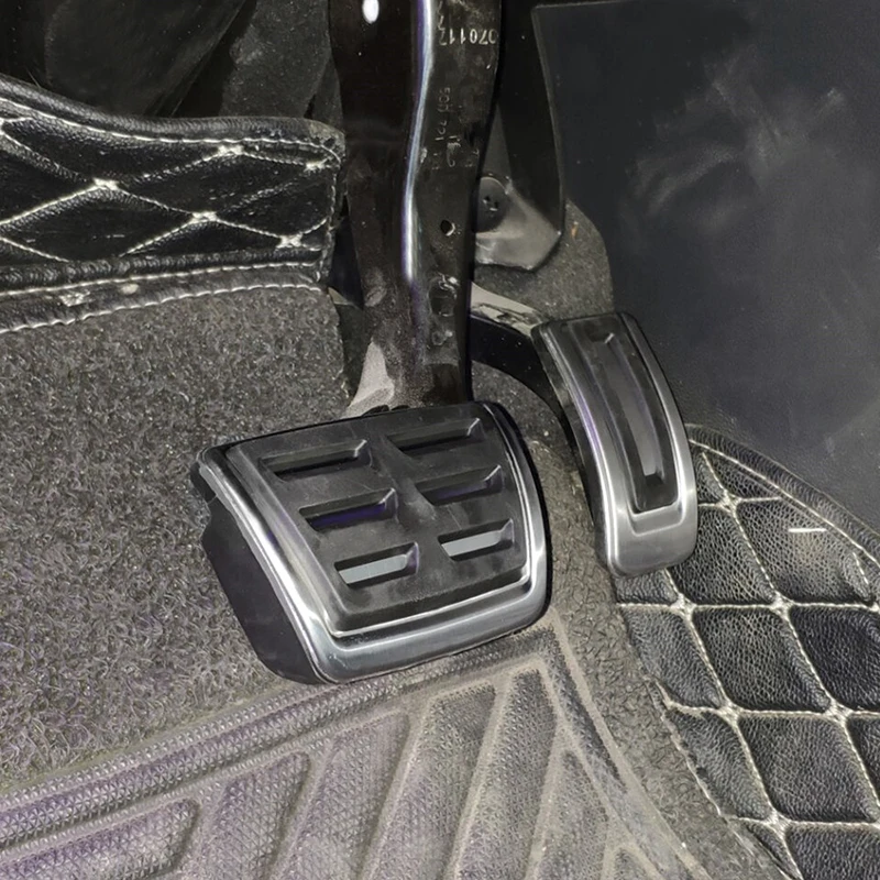 Car Stainless Steel Pedal Pedals Cover for Volkswagen GOLF 7 MK7 Lamando POLO A05 Passat B8 Skoda Rapid Octavia 5E 5F A7 | Автомобили и