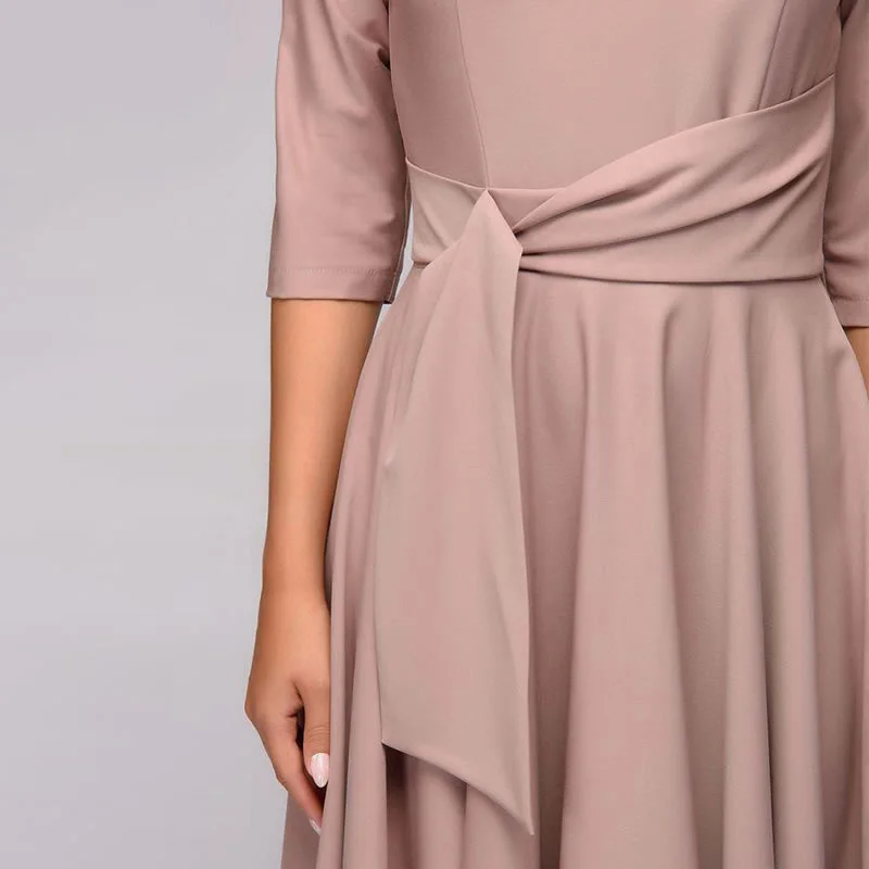 

Autumn Casual Women Dress 2019 A Line Winter Female Dress Elegant Slim Office Party Dress Women Bodycon Dress Vestidos de festa