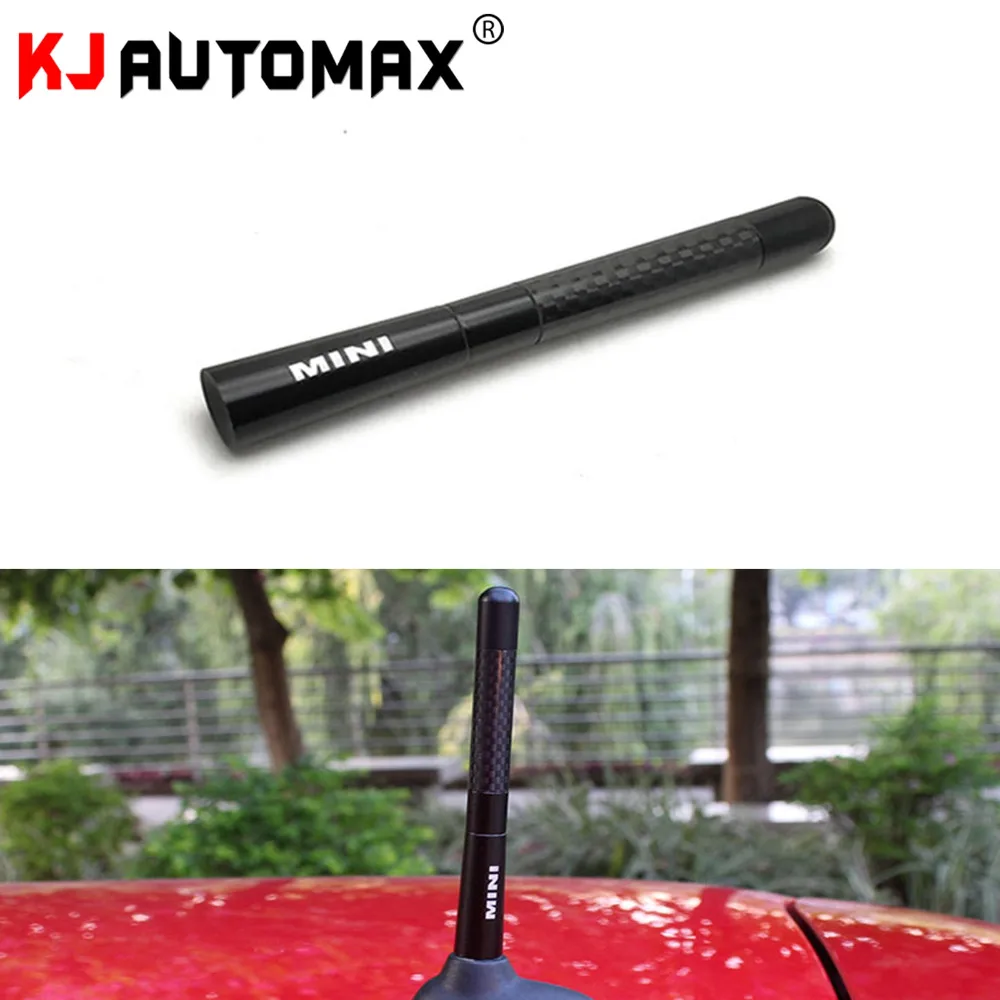 For Mini Cooper R50 R53 R55 R56 R57 R58 R59 R60 F55 F56 ALL FIT Carbon Fibre Fiber Car Styling Roof Antenna Aerial Accessories | Автомобили
