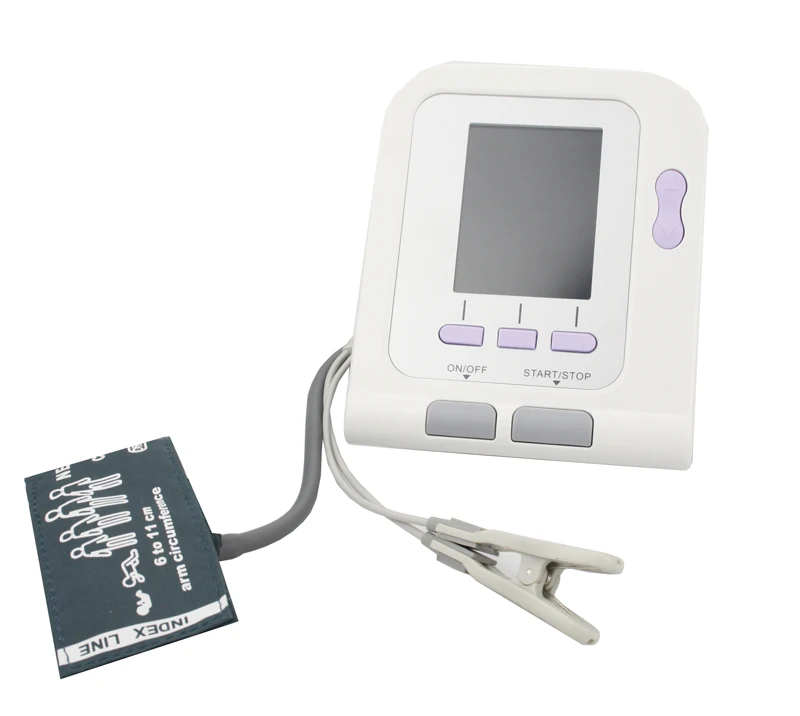 Сфигмоманометр кровяное давление CONTEC08A(CE/FDA), с зондом оксиметра Ambulatory Arm кровяное давление пульсовый сфигмоманометр - Цвет: Animal cuff probe