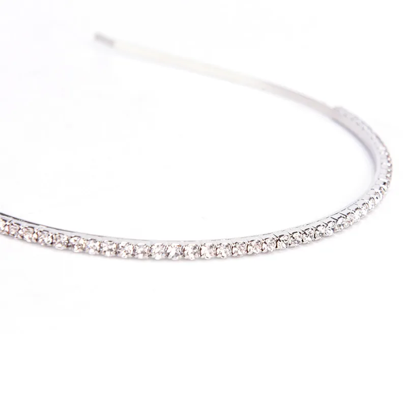 

Fashion Women's Hot New Silver Crystal Rhinestone Hair Band Headband Hair wear Accessories