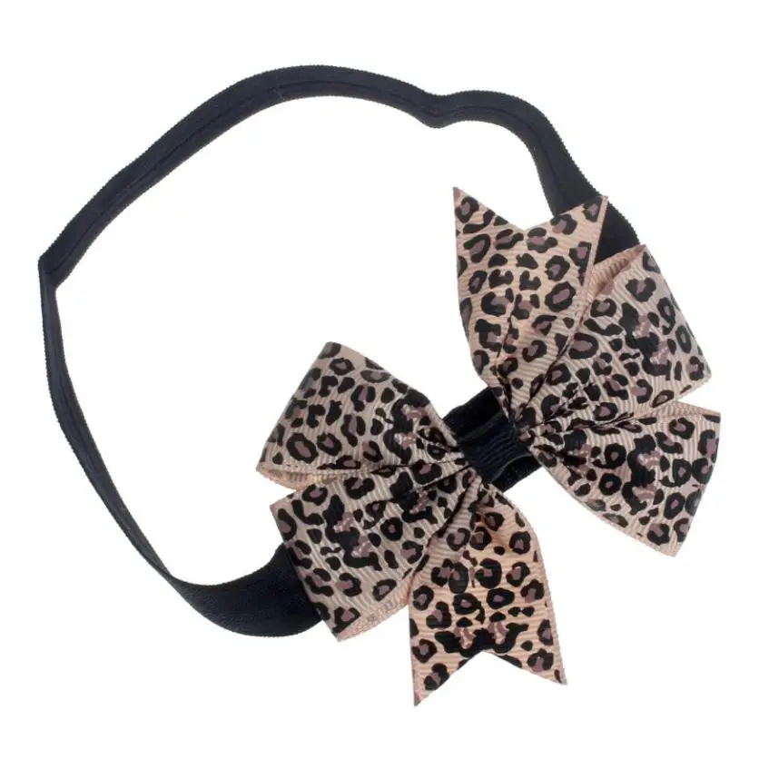 baby headband 10 pcs bow dot kids elastic hair bands infant girl accessories headbands faixa de cabelo great | Детская одежда и