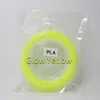 Glowing Yellow Aokin 10 метров PLA 1,75 мм нити печатные материалы пластик для 3d принтера Ручка нити заправки 3D печать волоконная нить - Цвет: Glowing Yellow