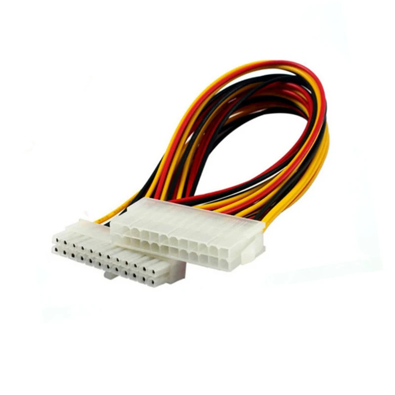 ATX 24Pin материнская плата силовой удлинитель 18AWG для водяного охлаждения
