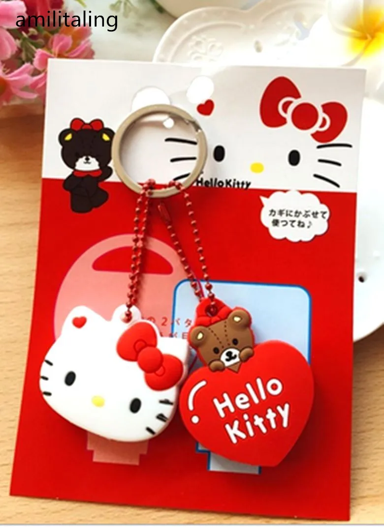 2 в 1 комплект hello kitty ключ Кепка yey-31408