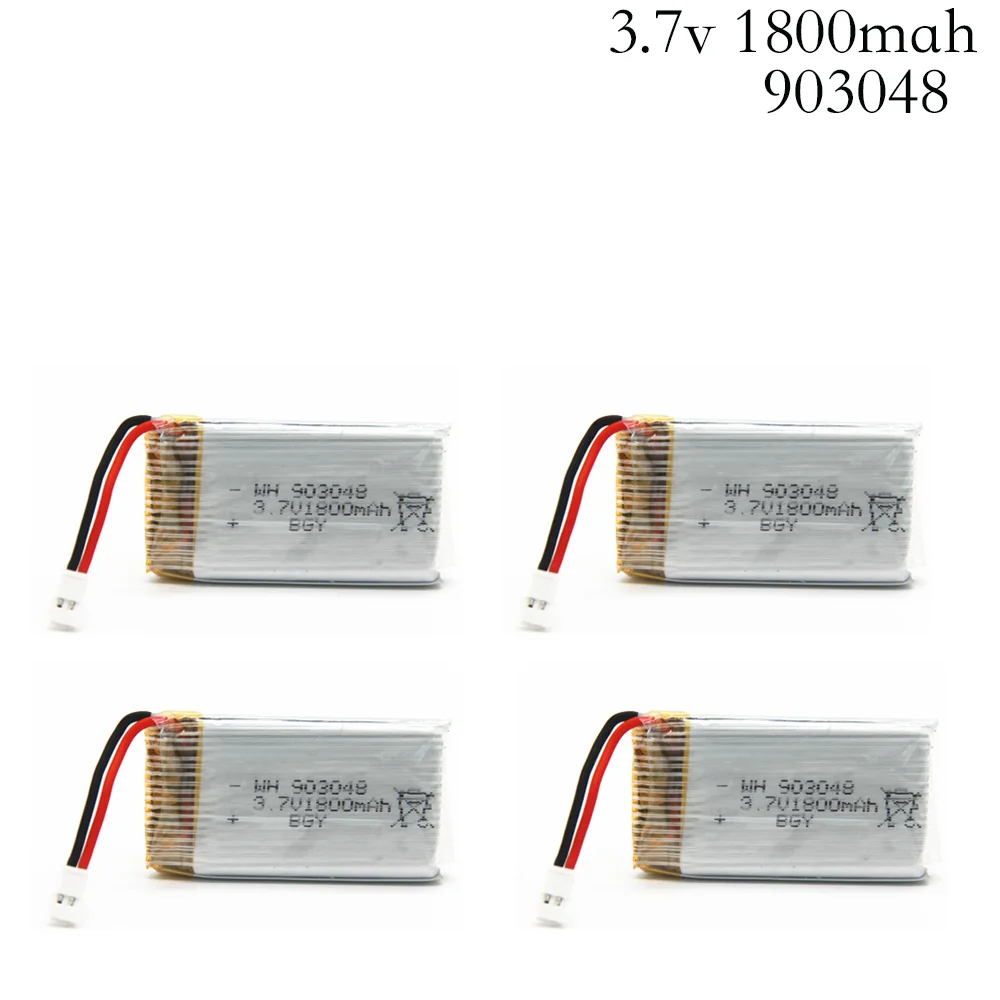 3,7 V 1800mAh Lipo батарея RC Квадрокоптер игрушки аксессуары запасные части для KY601S lipo батарея 3,7 v 1800 mah 903048 lipo батарея - Цвет: Цвет: желтый
