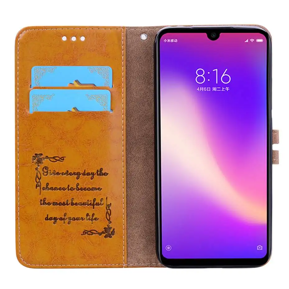 Чехол для Redmi Note 7 Note7 Pro Роскошный чехол телефона из искусственной кожи Xiaomi 7Pro Note7Pro