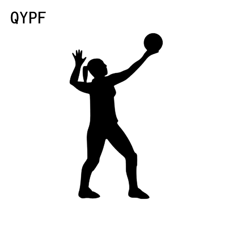 QYPF 8 1*14 5 см крутой волейбольный декор для игроков автомобильные наклейки