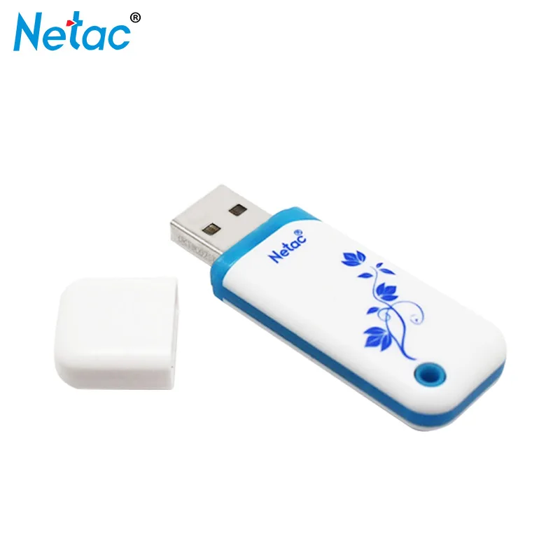 USB флеш-накопитель Netac U188 32 ГБ высокоскоростной USB 2,0 компактный флеш-накопитель 64 Гб флешка