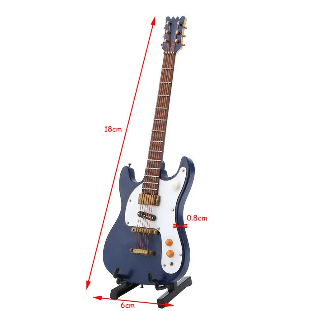 Деревянная мини Гитара Guitarra модель для гитары украшение дома кофейня