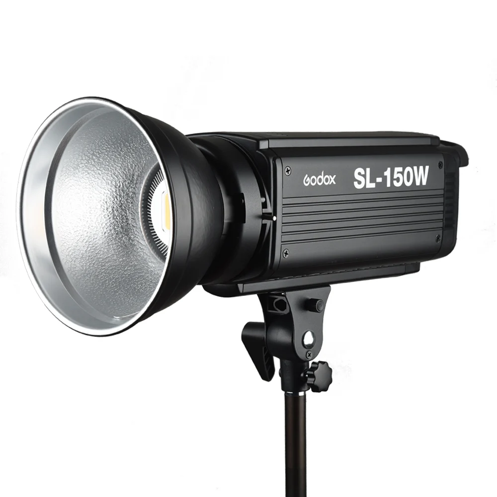 

Godox SL-150W 150W 5600K CRI 93+ 16 Channels LED Studio Continous Video Light with Bowens Mount for DSLR Camera + Remote Control