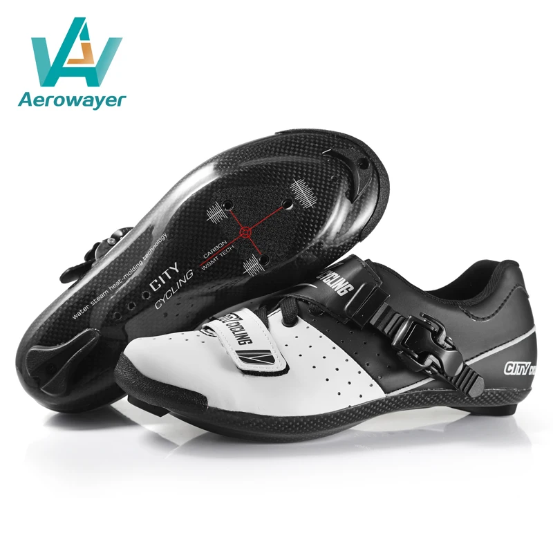Город велосипедные туфли тепла для видеосъемки труба из углеродистого волокна 3K
