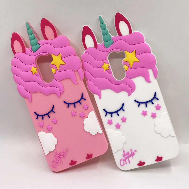 

Cute 3D Unicorn Silicone Case For Xiaomi Mi A2 Lite Redmi S2 3S 4A 5A 6A Case Phone Back Cover Note 3 4 4X 5 6 7 Pro Prime Plus