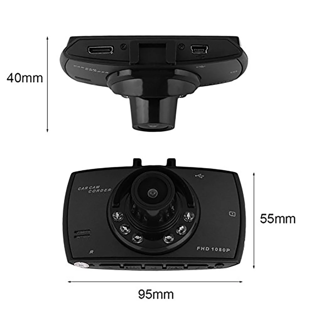 Оригинальная Автомобильная dvr камера Авто 2 7 &quotG30 Full HD 1080P 170 градусов