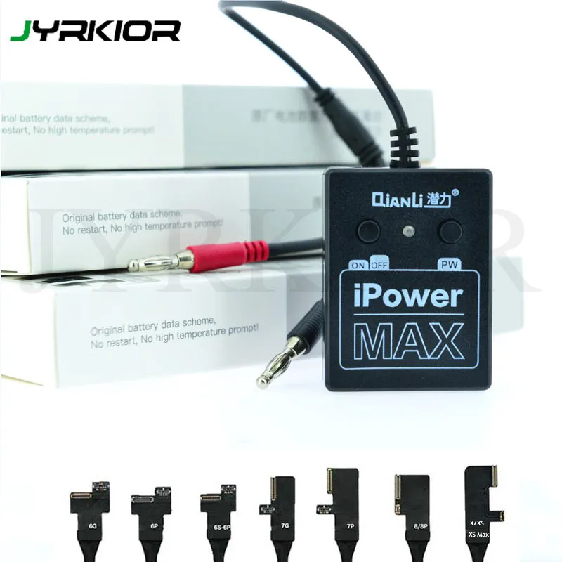 Jyrkior Qianli i power Max для iPhone 6/6 S/7G/7 P/8G/8 P/X/XS MAX ремонт Тестовый Кабель DC Контроль питания тест питания Загрузочная линия