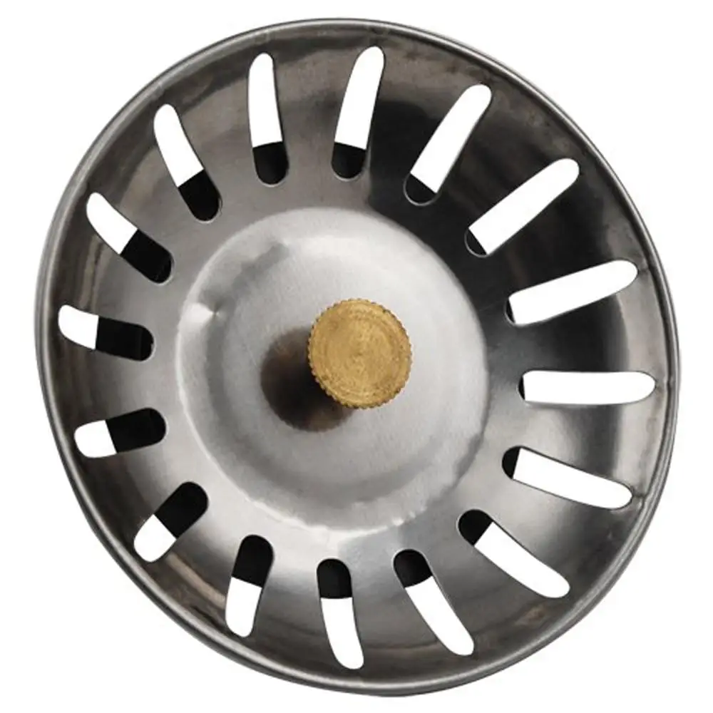 T-Best In Aliexpress promotion 8CM Kitchen Basin Drain Dopant Sink Waste Disposer Strainer Stopper Leach Plug | Строительство и
