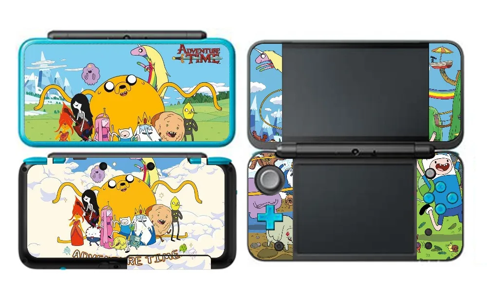 Виниловая наклейка Adventure Time 308 Защитная пленка для Nintendo NEW 2DS XL LL|Наклейки| |