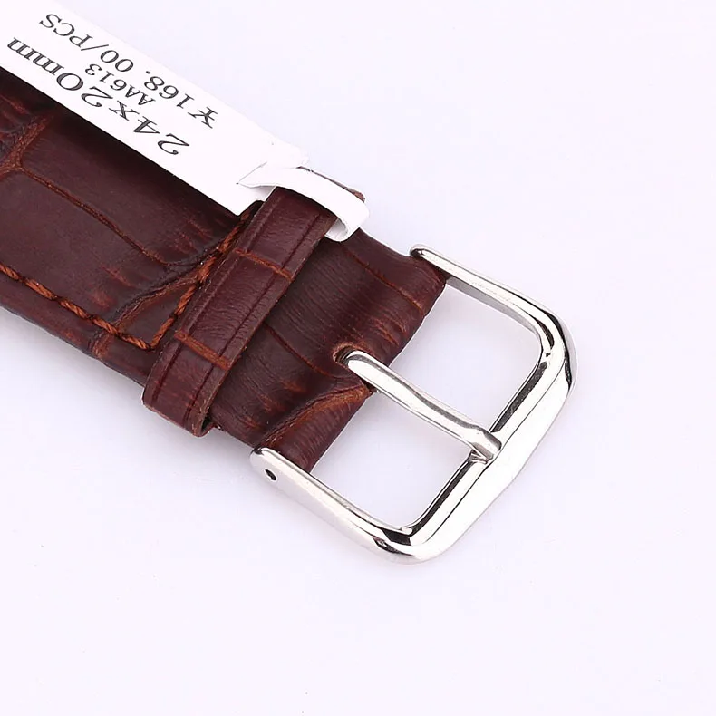 Ремешок из натуральной крокодиловой кожи для Apple Watch 4 3 2 1 черный коричневый