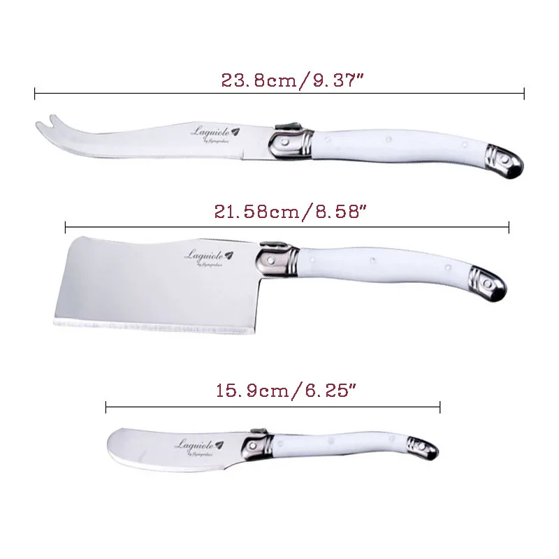 3 шт./компл. ножи для сыра из нержавеющей стали нож масла резак белый набор посуды