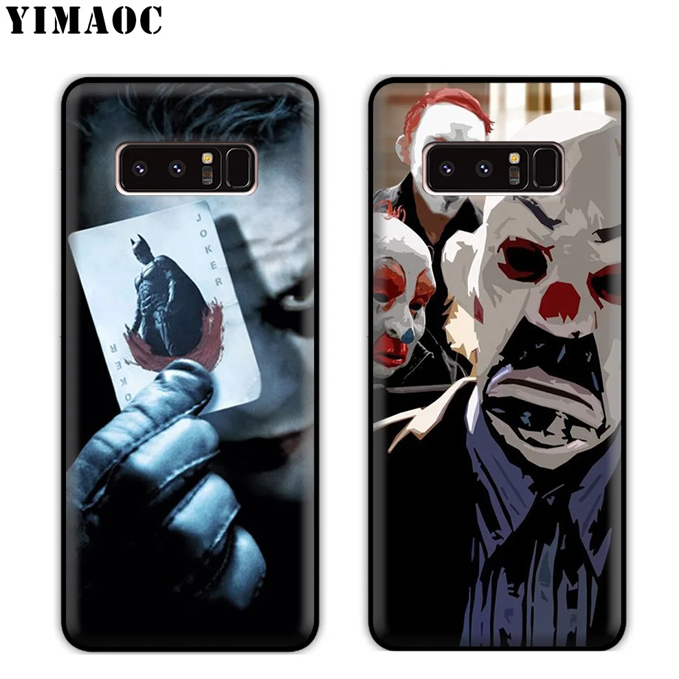 YIMAOC Бэтмен Темный рыцарь Мягкий силиконовый чехол для samsung Galaxy S10 S10e S9 S8 Plus S7 S6 Edge J6