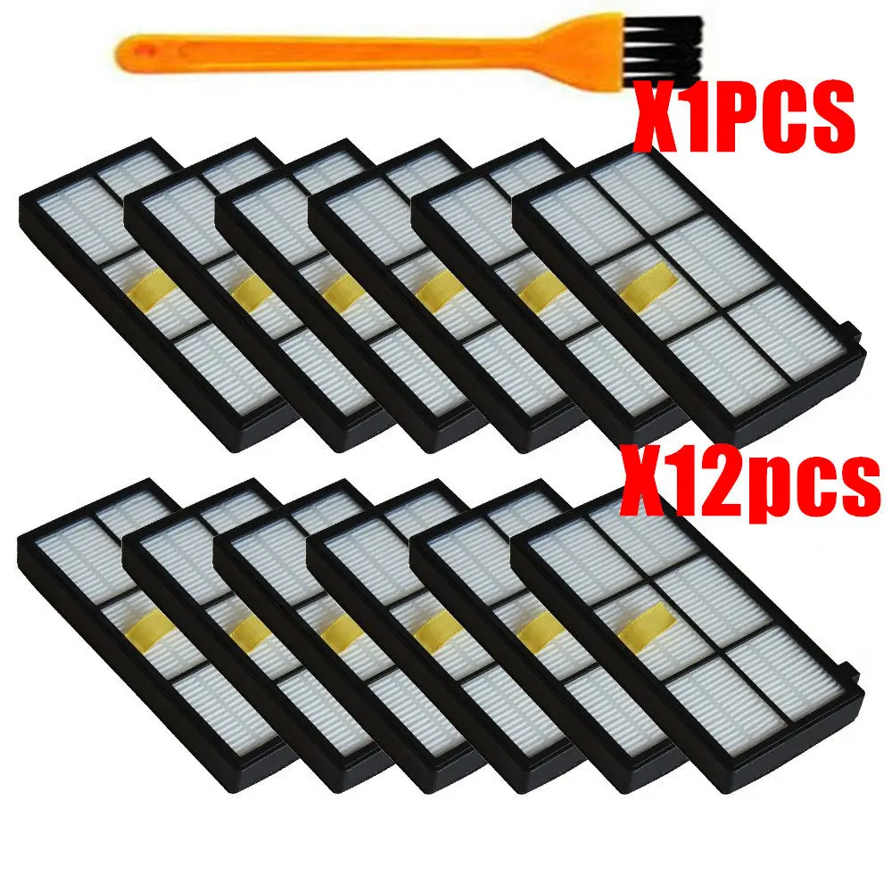13pcs lot Для IRobot Roomba Запчасти комплект серии 800 860 865 866 870 871 880 885 886 890 900 960 966 980-щётки и фильтры - Цвет: 13pcs lot