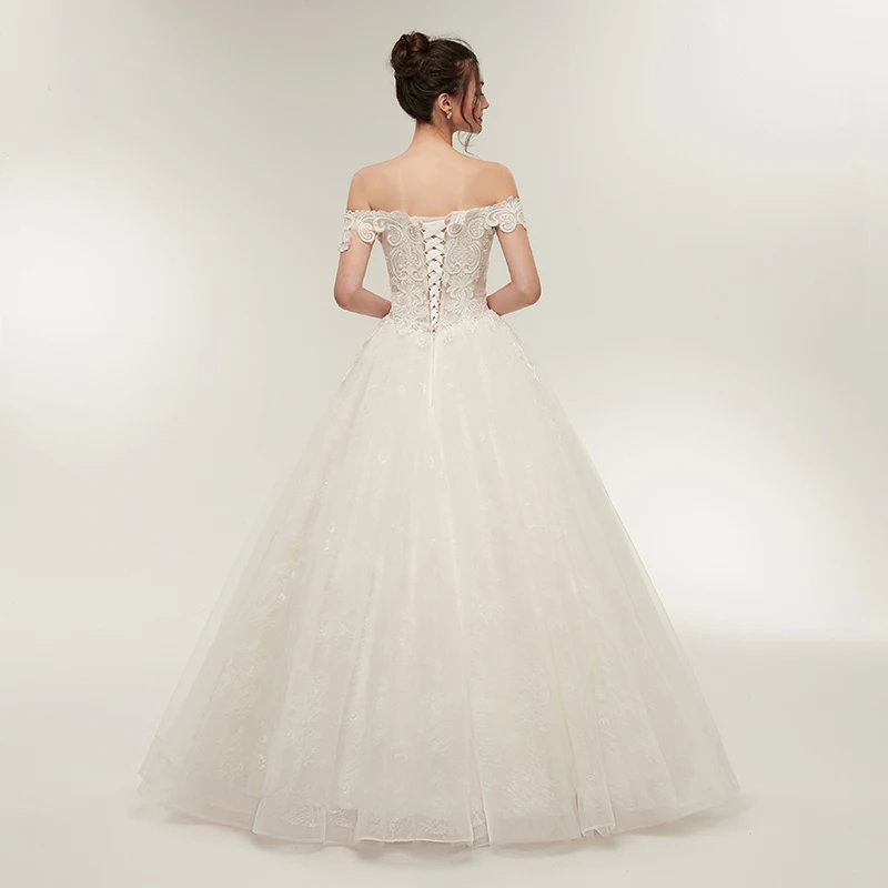 Forevergracedress элегантная белая цвета слоновой кости свадебные платья 2019