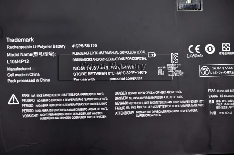 JIGU L10M4P12 4ICP5/56/120 Original Laptop Battery For Lenovo Yoga 13 u300s U300s-IFI U300s-ISE Yoga13-IFI Yoga13-ITH | Компьютеры и