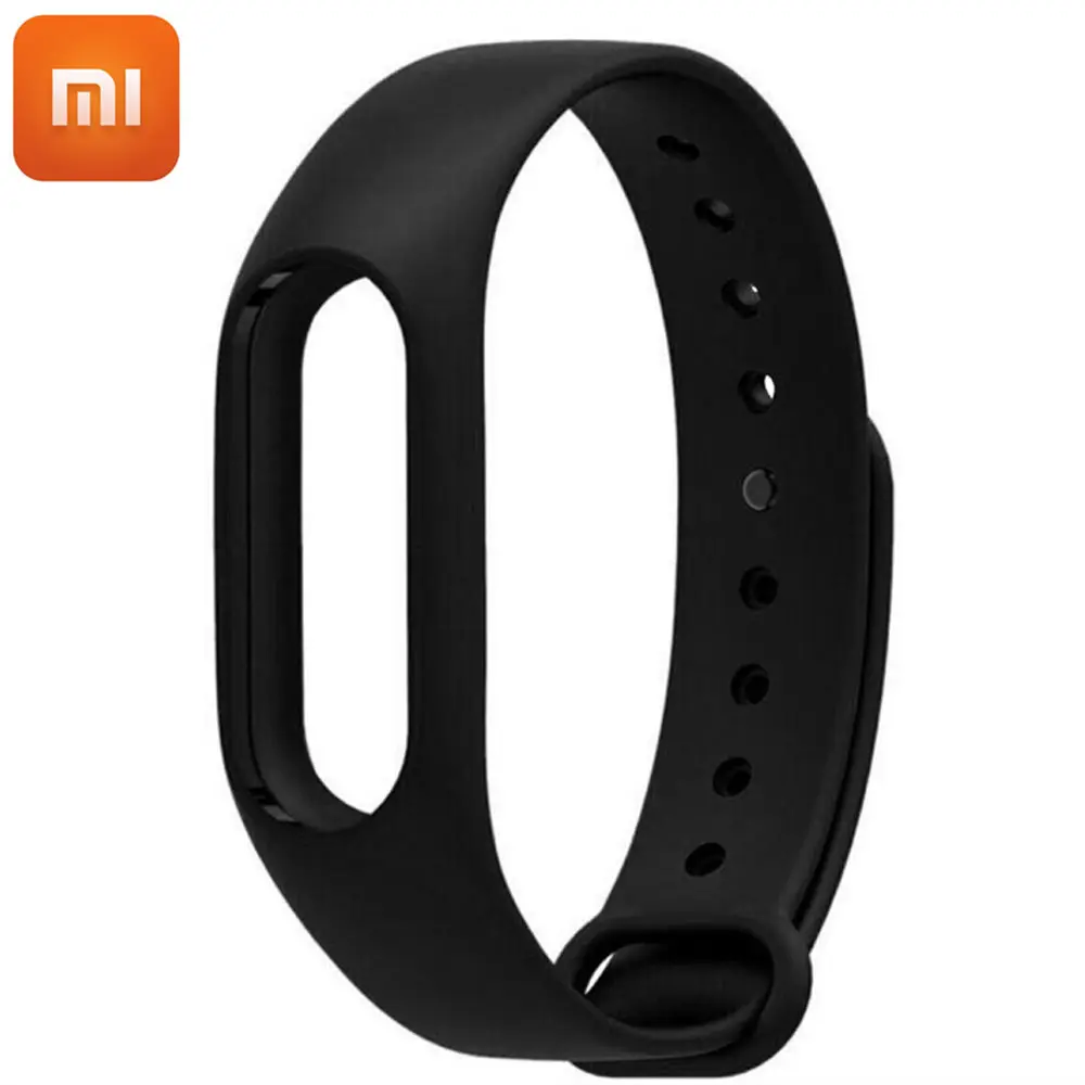 100% оригинальный ремешок Xiaomi браслет носимые аксессуары для Mi Band 2 бесплатная