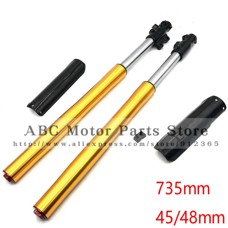735 мм передняя перевернутая вилка амортизирующая 45 мм/48 для китайского грязевого