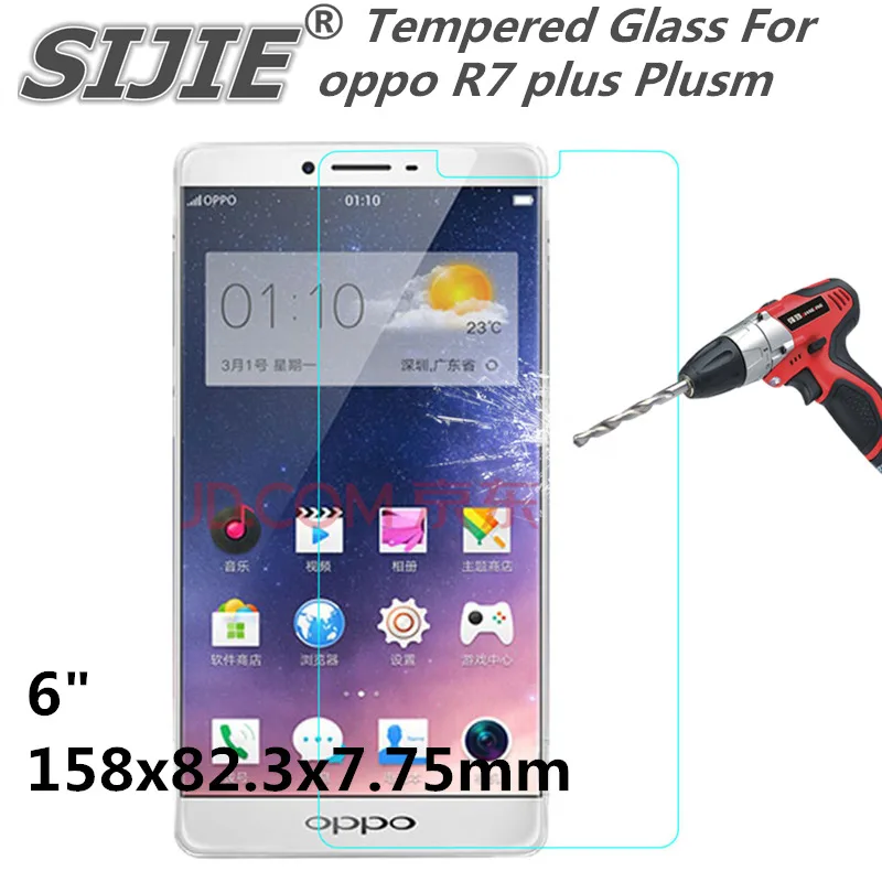 Tempered Glass For oppo R7 plus Plusm cover Screen protective 6 inch smartphone toughened case 9H on crystals thin clear plastic | Мобильные