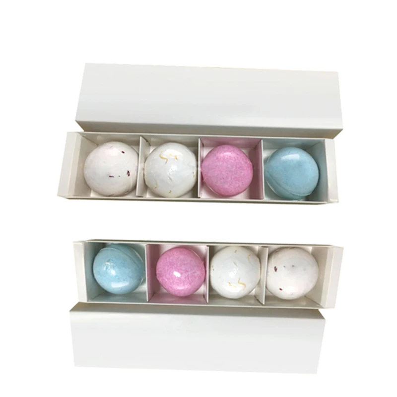 Бомбочки для ванны APINKGIRL 4 шт./лот органические бомбочки с пузырьковой солью ухода