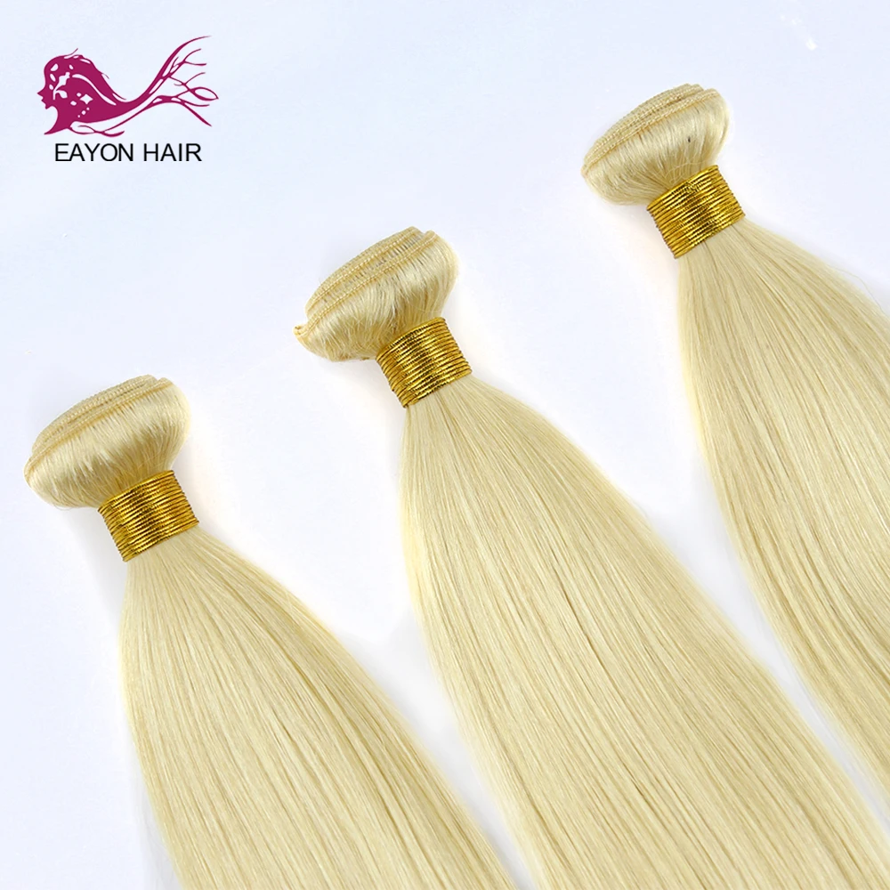 Eaion волосы 613 пряди Натуральные Прямые бразильские Remy 100% натуральные кудрявые